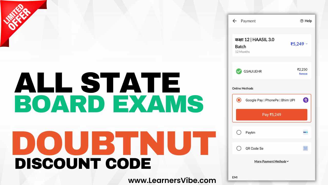 Doubtnut State Board Coupon