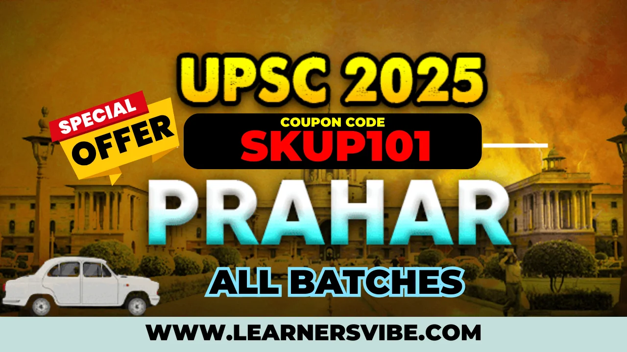 PW upsc prahar coupon code
